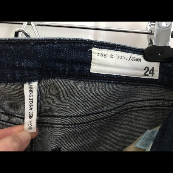 Rag and Bone high rise ankle skinnies - Picture 3 of 3